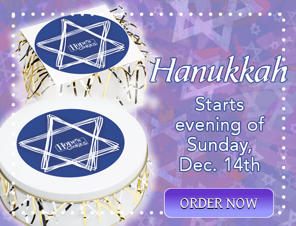 Hanukkah cookie gift packages
