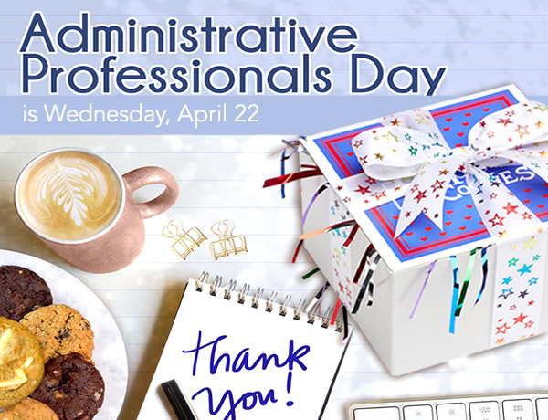 Administrative Professionals' Day cookie gifts