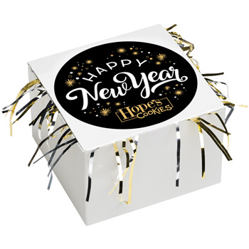 Happy New Year Tinsel Box